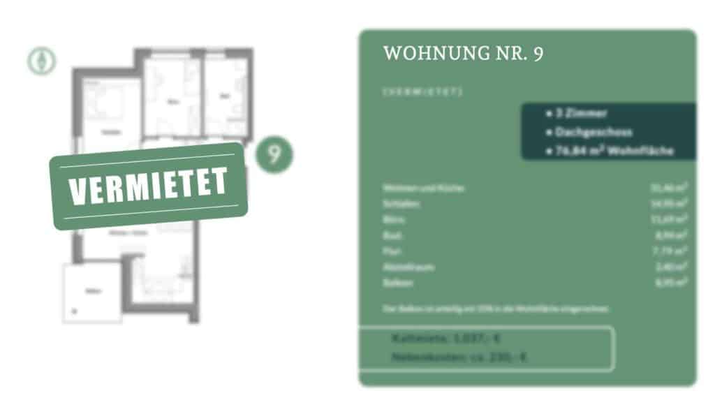 Wohnungen unscharf 9 Die Wohnungen